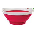 1.5 QT Collapsible Square Colander (White Edges)